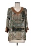 Aryeh Green 3/4 Sleeve Blouse Size M (estimated) - photo 1