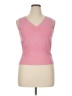 Evie Pink Sweater Vest Size XL - photo 1