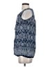 Max Studio 100% Rayon Blue Sleeveless Blouse Size S - photo 5