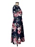 Homeyee Floral Blue Casual Dress Size 10 - photo 4