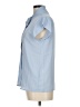 Calvin Klein 100% Polyester Blue Short Sleeve Blouse Size M - photo 5