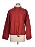 Talbots Outlet 100% Cotton Solid Red Jacket Size L - photo 1
