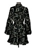 THML 100% Polyester Print Black Casual Dress Size S - photo 2