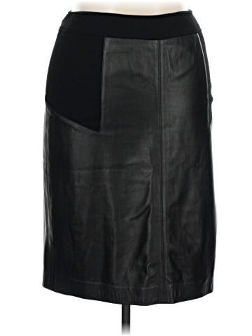 Etcetera Leather Skirt (view 1)