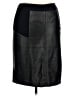 Etcetera 100% Leather Black Leather Skirt Size 14 - photo 1