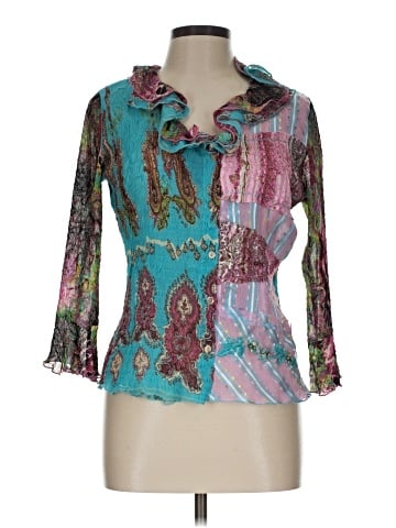 Alberto Makali 3/4 Sleeve Blouse (view 1)