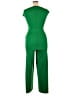 Anne Klein 100% Polyester Green Jumpsuit Size L - photo 2