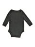 Cat & Jack Graphic Gray Long Sleeve Onesie Size 3-6 mo - photo 2