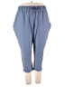 Yogalicious Solid Blue Active Pants Size 2X - photo 1
