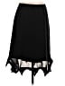 Unbranded 100% Polyester Stars Black Formal Skirt Size 4 (estimated) - photo 2