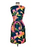 Gretchen Scott Designs 100% Polyester Floral Teal Blue Casual Dress Size M - photo 2