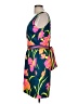 Gretchen Scott Designs 100% Polyester Floral Teal Blue Casual Dress Size M - photo 5