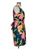 Gretchen Scott Designs 100% Polyester Floral Teal Blue Casual Dress Size M - photo 4