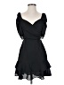 ASOS 100% Polyester Solid Black Cocktail Dress Size 0 - photo 1