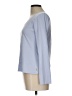 lucy Solid Blue Long Sleeve T-Shirt Size L - photo 5