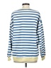 Fate Stripes Blue Pullover Sweater Size S - photo 2