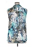 Alberto Makali Blue Sleeveless Blouse Size XL - photo 2