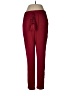 Conscious Collection by H&M 100% Polyester Solid Red Burgundy Casual Pants Size 6 - photo 1