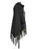 Jeongsook Oh Black Poncho One size - photo 4