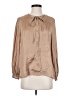 J.Crew Tan Long Sleeve Blouse Size S - photo 1