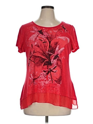 Style&Co Short Sleeve Blouse (view 1)