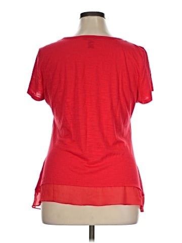 Style&Co Short Sleeve Blouse (view 2)