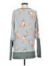 White Birch Teal Long Sleeve Top Size S - photo 2
