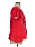 Style&Co Red Short Sleeve Blouse Size XL - photo 4