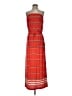 J.Crew Stripes Red Casual Dress Size XS - photo 1
