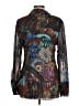 Alberto Makali 100% Polyester Brown Long Sleeve Blouse Size L - photo 2