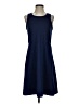 Lands' End Solid Blue Casual Dress Size S - photo 1
