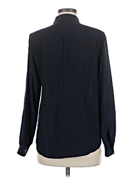 Club Monaco Long Sleeve Silk Top (view 2)
