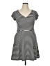 Merona Stripes Black Casual Dress Size XL - photo 1