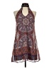 Speechless 100% Polyester Paisley Brown Casual Dress Size XS - photo 1