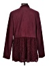 Chico's Burgundy Blazer Size Lg (2) - photo 2