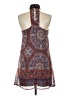 Speechless 100% Polyester Paisley Brown Casual Dress Size XS - photo 2