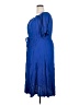 Ashley Stewart 100% Rayon Blue Casual Dress Size 26 - 28 Plus - photo 5