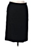 BCBGMAXAZRIA Solid Black Wool Skirt Size 6 - photo 1