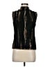 Zara 100% Polyester Black Sleeveless Blouse Size M - photo 1