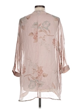 Soft Surroundings 3/4 Sleeve Silk Top (view 2)