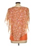 Naif Orange 3/4 Sleeve Blouse Size L - photo 2