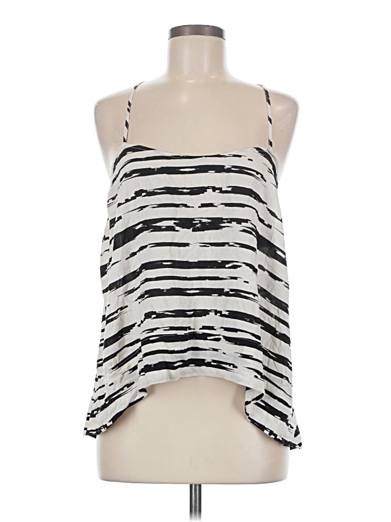 Pre-owned Silence And Noise Sleeveless Blouse In Silver