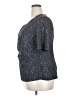 Connected Apparel Gray Short Sleeve Top Size 2X - photo 5