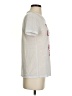 Express One Eleven Silver Short Sleeve Top Size S - photo 4