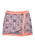 Greg Norman 100% Polyester Graphic Orange Active Skort Size L - photo 1