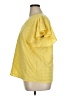 Counterparts Yellow Short Sleeve Blouse Size XL - photo 5