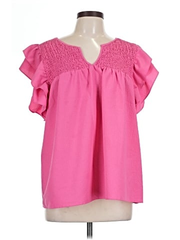 Bibi Short Sleeve Blouse (view 1)