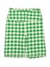 Mate Checkered-gingham Green Shorts Size S - photo 1