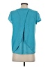 Talbots 100% Cotton Teal Short Sleeve Top Size S - photo 2
