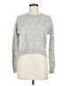 Everlane 100% Cashmere Metallic Silver Cashmere Pullover Sweater Size M - photo 1